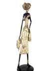 Bronze Issouf 110 cm doré n°2 Bronzes d'Afrique