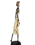 Bronze Issouf 110 cm doré n°2 Bronzes d'Afrique