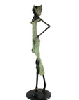 Bronze Issouf 130 cm vert n°2 Bronzes d'Afrique