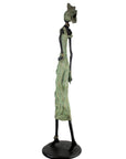 Bronze Issouf 130 cm vert n°2 Bronzes d'Afrique