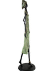 Bronze Issouf 130 cm vert n°2 Bronzes d'Afrique