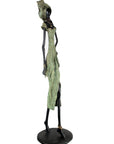 Bronze Issouf 130 cm vert n°2 Bronzes d'Afrique