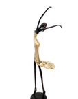 Bronze danseuse 55 cm doré n°1 Bronzes d'Afrique