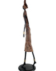 Bronze Issouf 130 cm marron n°2 Bronzes d'Afrique