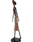 Bronze Issouf 130 cm marron n°2 Bronzes d'Afrique