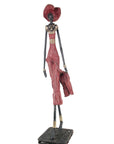 Bronze Issouf 130 cm rouge n°1 Bronzes d'Afrique