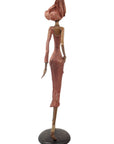 Bronze Issouf 70 cm rouge n°3 Bronzes d'Afrique