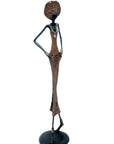 Bronze 55 cm marron n°9 Bronzes d'Afrique