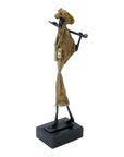 Touareg 35 cm vert n°1 Bronzes d'Afrique
