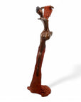 Bronze Issouf danseuse 70 cm marron n°2 Bronzes d'Afrique