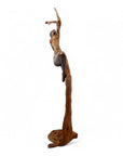 Bronze Issouf danseuse 70 cm vert n°1 Bronzes d'Afrique