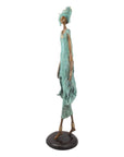 Bronze Issouf 80 cm vert n°1 Bronzes d'Afrique