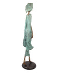 Bronze Issouf 80 cm vert n°1 Bronzes d'Afrique
