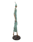 Bronze Issouf 80 cm vert n°1 Bronzes d'Afrique