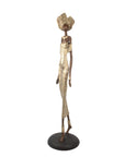 Bronze Issouf 80 cm doré n°1 Bronzes d'Afrique