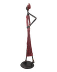 Bronze Issouf 80 cm rouge n°2 Bronzes d'Afrique