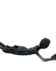 Bronze allongé 20 cm noir n°10 Bronzes d'Afrique