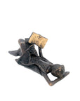 Bronze allongé 20 cm noir n°11 Bronzes d'Afrique