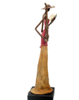 Bronze Issouf 55 cm rouge n°1 Bronzes d'Afrique