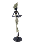 Bronze 35 cm vert n°13