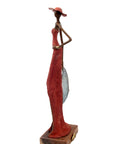 Bronze Issouf 55 cm rouge n°2 Bronzes d'Afrique