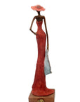 Bronze Issouf 55 cm rouge n°2 Bronzes d'Afrique