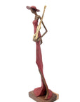 Bronze Issouf 55 cm rouge n°3 Bronzes d'Afrique