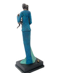 Bronze Issouf couple 55 cm bleu n°1 Bronzes d'Afrique