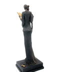 Bronze Issouf couple 55 cm noir n°2 Bronzes d'Afrique