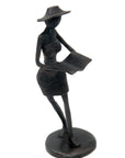 Bronze Ibrahim Dermé 20 cm noir n°1 Bronzes d'Afrique