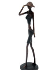 Bronze Dermé 30 cm noir n°1 Bronzes d'Afrique