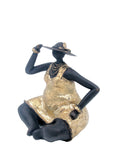 Bronze Big Mama 20 cm doré n°3 Bronzes d'Afrique