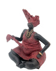 Bronze Big Mama 20 cm rouge n°3 Bronzes d'Afrique