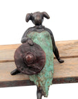 Bronze Big Mama 15 cm rouge n°1 Bronzes d'Afrique