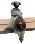 Bronze Big Mama 15 cm rouge n°1 Bronzes d'Afrique
