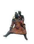 Bronze Big Mama 10 cm marron n°1 Bronzes d'Afrique