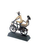 Couple à vélo n°2 Bronzes d'Afrique