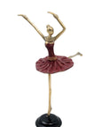 Ballerine 25 cm rouge n°4