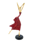 Danseuse 35 cm rouge n°1