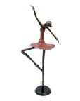Ballerine 40 cm rouge n°3