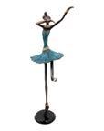 Ballerine 40 cm bleu n°1