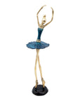 Ballerine 40 cm bleu n°4