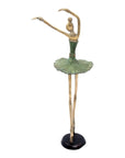 Ballerine 40 cm vert n°2