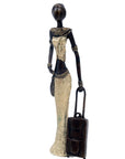 Bronze Mohamadi Dermé 30 cm doré n°3 Bronzes d'Afrique