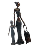 Bronze Mohamadi Dermé 30 cm noir n°4 Bronzes d'Afrique