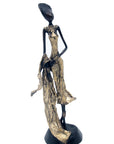 Bronze 35 cm doré n°2 Bronzes d'Afrique