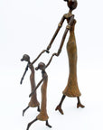Bronze Mohamadi Dermé 30 cm marron n°6 Bronzes d'Afrique