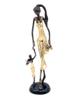 Bronze 35 cm doré n°3