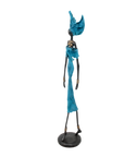 Bronze 55 cm bleu n°1