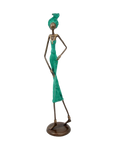 Bronze 55 cm turquoise n°3